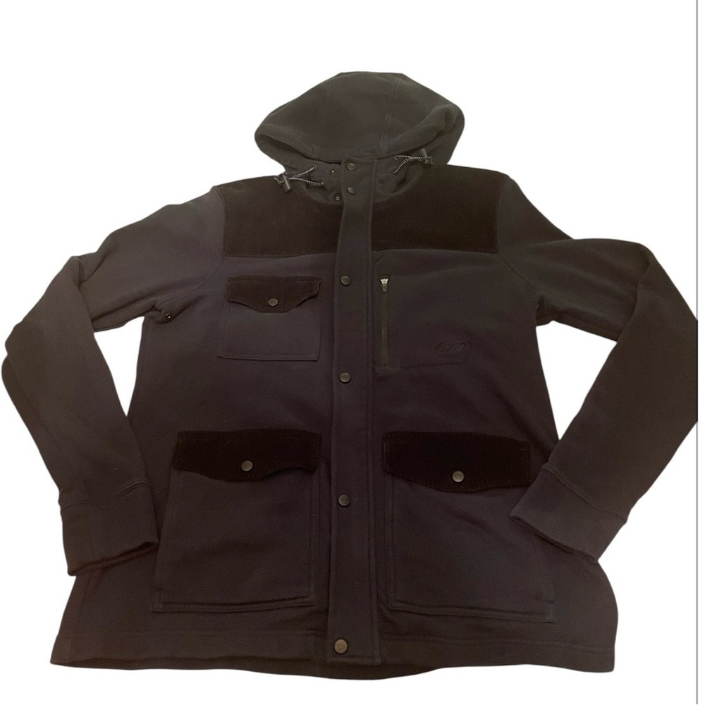 Nike Dew Tour‎ Utility Jacket Black Hooded Streetwear Rare